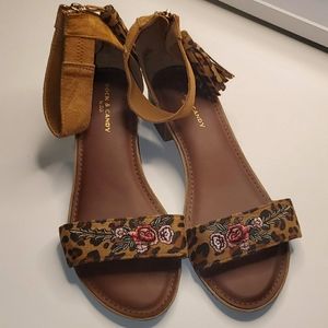 Cheetah Embroidered Shoes 11